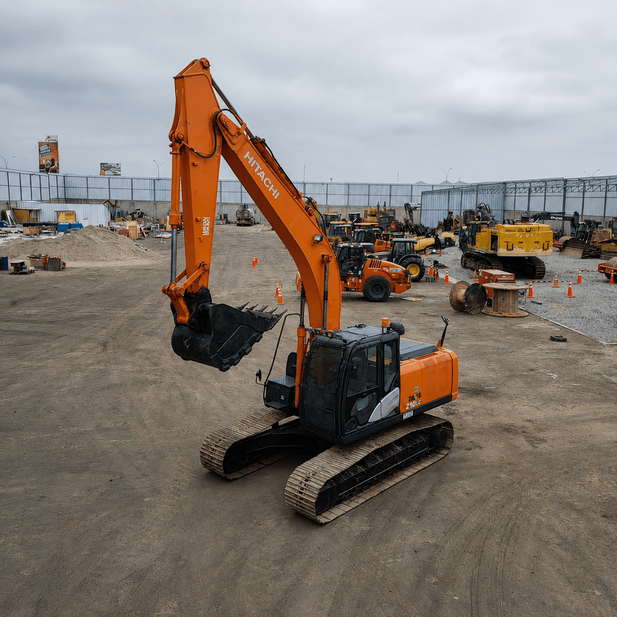 EXCAVADORA HIDRAÚLICA ZX210